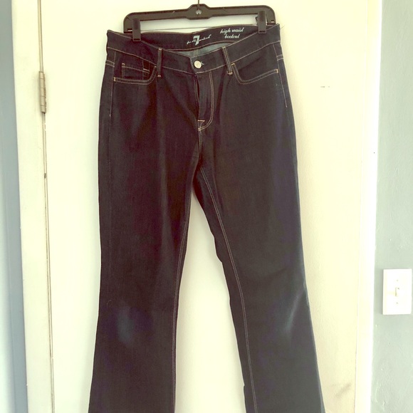 **PRICE DROP 7 For All Mankind High Waist Jeans - Picture 1 of 1